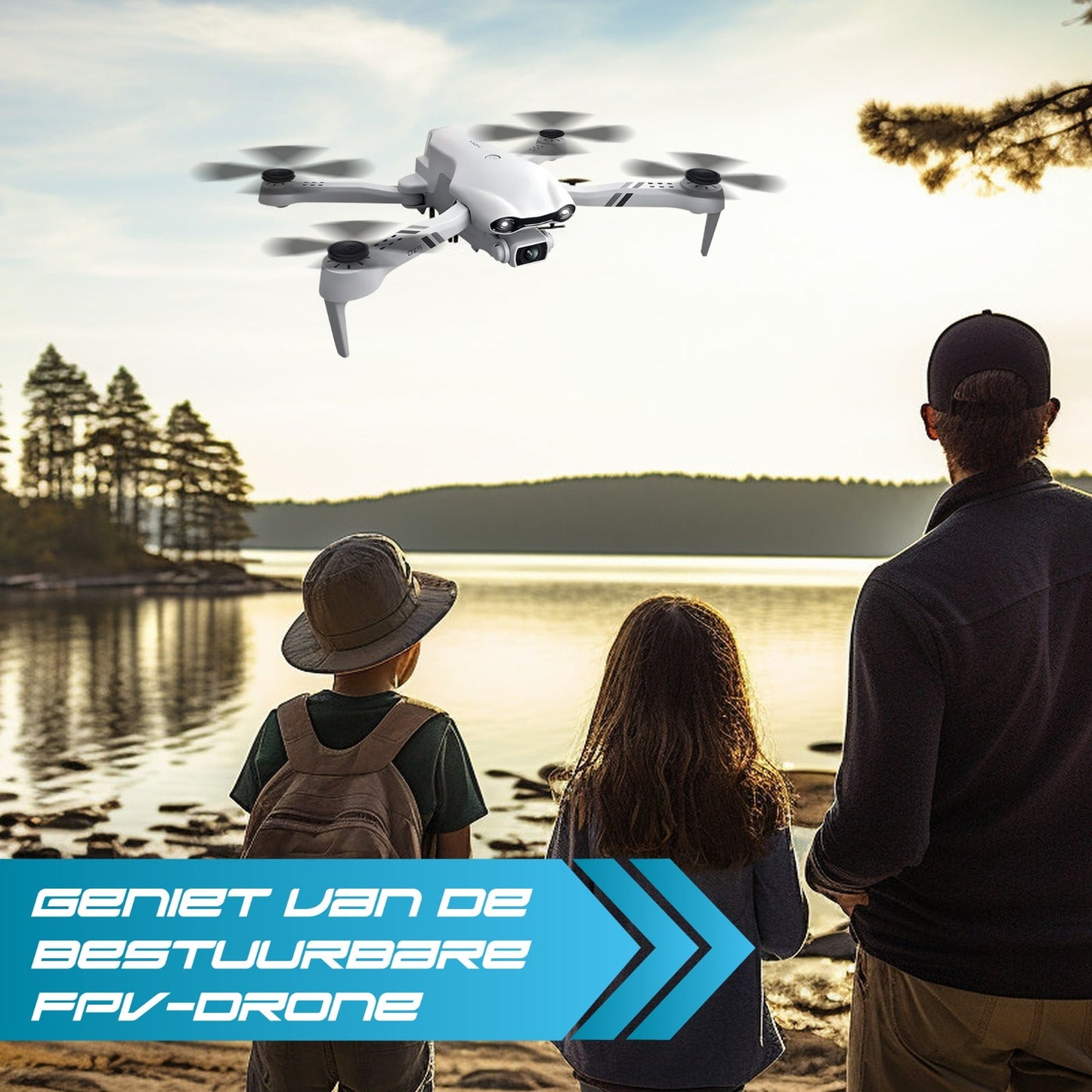F10 Pro Drone met WiFi & Full HD Camera