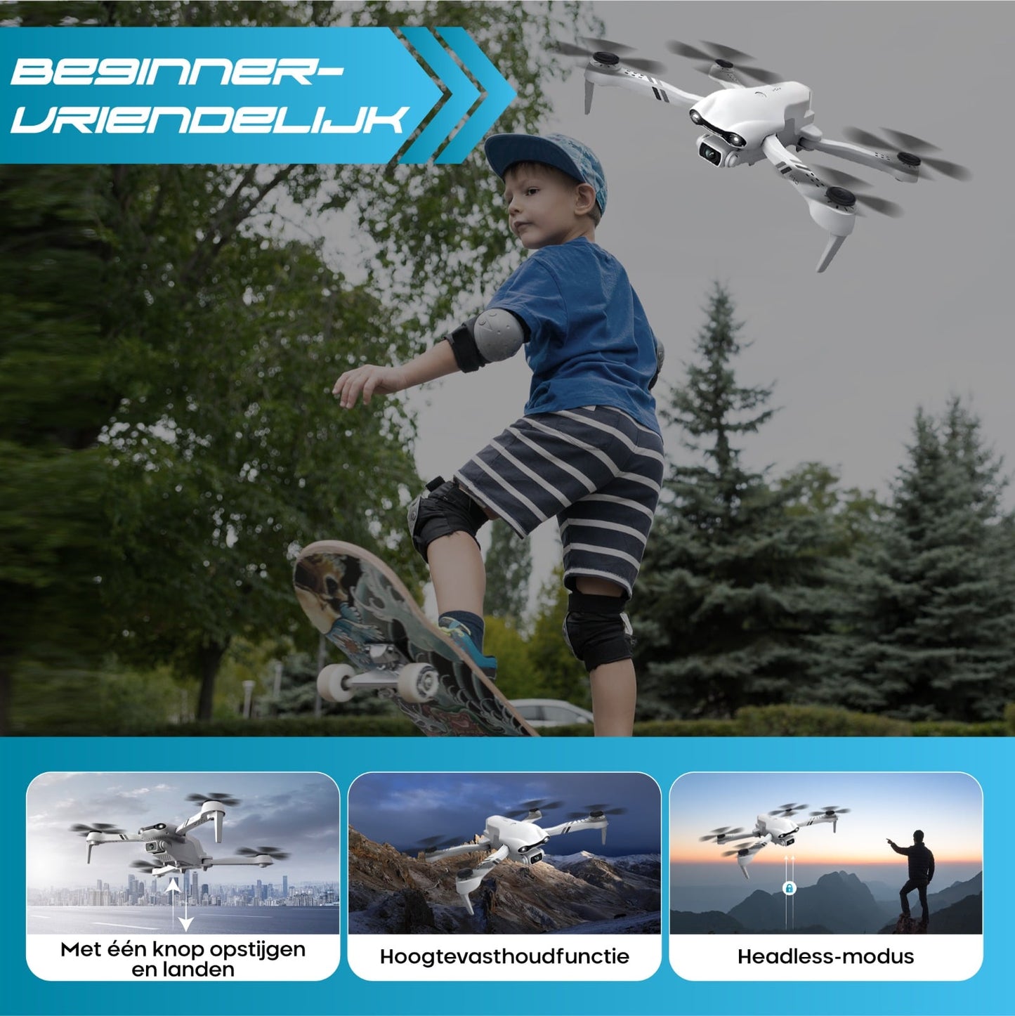 F10 Pro Drone met WiFi & Full HD Camera