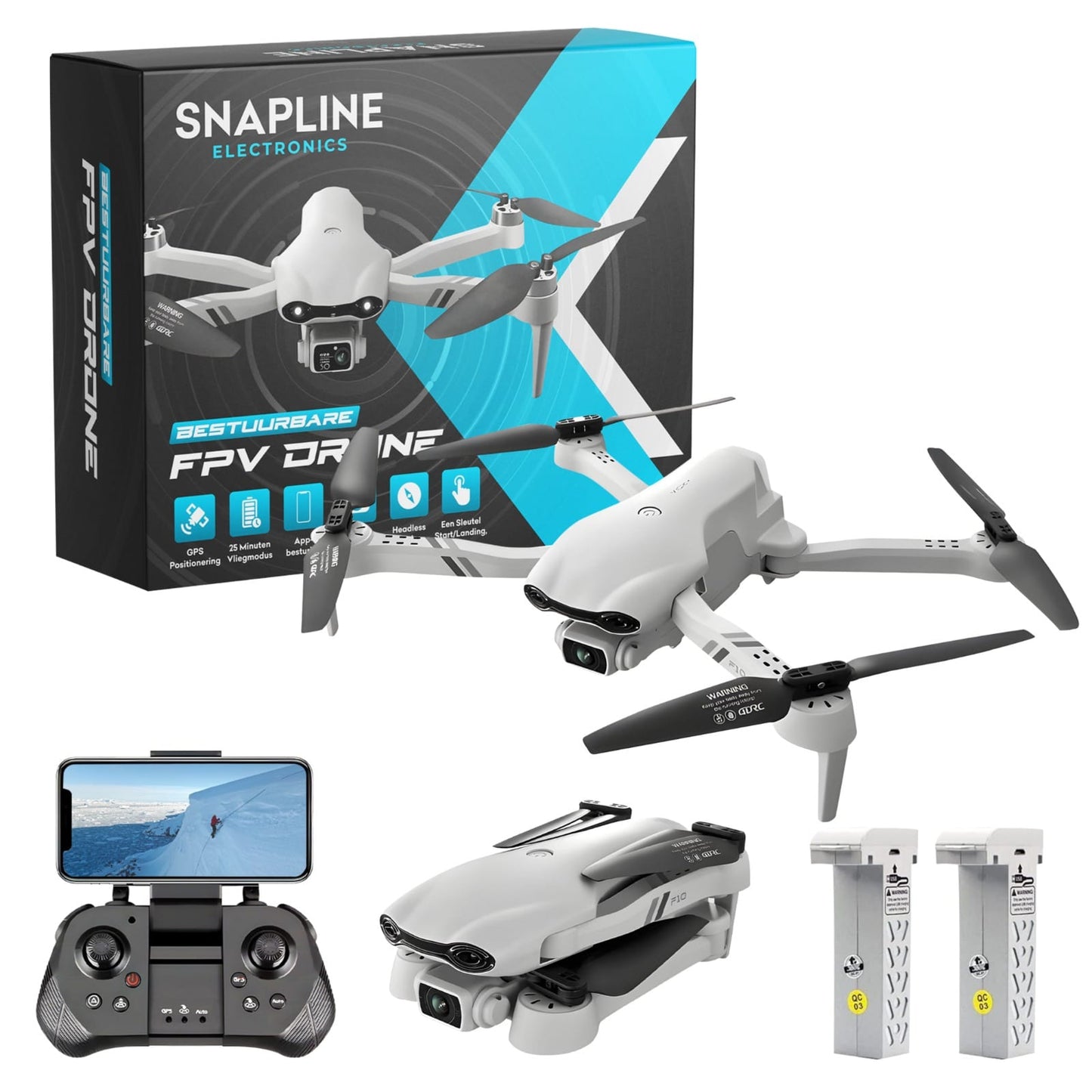 F10 Pro Drone met WiFi & Full HD Camera